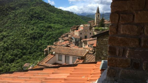 house in the medieval village, Apricale